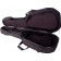 TRIC Deluxe Parlour Black Guitar Case inside