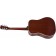 Sigma DM-SG5 Heritage Cherry Sunburst Acoustic Guitar Back