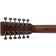 Sigma DM12E+ Electro Acoustic 12 String Guitar Headstock Back