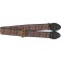 Souldier Custom Hendrix Guitar Strap Brown/Blue Front