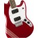 Squier FSR Bullet Competition Mustang HH Candy Apple Red with Burgundy Mist Stripes