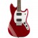 Squier FSR Bullet Competition Mustang HH Candy Apple Red with Burgundy Mist Stripes