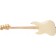 Squier 40th Anniversary Jazz Bass Gold Edition Olympic White Back