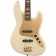 Squier 40th Anniversary Jazz Bass Gold Edition Olympic White Body