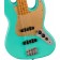 Squier 40th Anniversary Jazz Bass Vintage Edition Satin Seafoam Green Body Detail