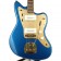 Squier 40th Anniversary Jazzmaster Gold Edition Lake Placid Blue B Stock Body