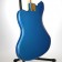 Squier 40th Anniversary Jazzmaster Gold Edition Lake Placid Blue B Stock Body Back Angle