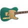 Squier 40th Anniversary Telecaster Gold Edition Sherwood Green Metallic Body Angle