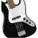 Squier Affinity Jazz Bass Black Body Detail