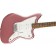 Squier Affinity Jazzmaster Burgundy Mist Body Angle