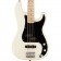 Squier Affinity Series Precision Bass PJ Maple Fingerboard Black Pickguard Olympic White Body