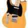 Squier Affinity Series Telecaster Left-Handed Maple Fingerboard Black Pickguard Butterscotch Blonde Body Detail