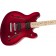 Squier Affinity Starcaster Candy Apple Red Body Angle