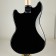 Squier Bullet Mustang HH Black B Stock Body Back