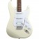 Squier Bullet Stratocaster HSS Electric Guitar for Beginners Arctic White Body