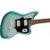 Squier Contemporary Jaguar HH ST Laurel Fingerboard Black Pickguard Sky Burst Metallic Body Angle
