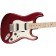 Squier Contemporary Stratocaster HH Dark Metallic Red Body Angle