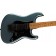 Squier Contemporary Stratocaster HH FR Roasted Maple Fingerboard Black Pickguard Gunmetal Metallic Body Angle