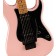 Squier Contemporary Stratocaster HH FR Roasted Maple Fingerboard Black Pickguard Shell Pink Pearl Body Detail