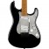 Squier Contemporary Stratocaster Special Roasted Maple Fingerboard Silver Anodized Pickguard Black Body
