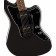 Squier Limited Edition Affinity Jazzmaster Metallic Black, Matching Headstock