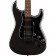 Squier Limited Edition Affinity Stratocaster HSS Metallic Black, Matching Headstock