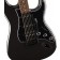 Squier Limited Edition Affinity Stratocaster HSS Metallic Black, Matching Headstock
