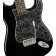Squier FSR Affinity Stratocaster Black With Black Pearloid Pickguard