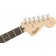 Squier FSR Affinity Stratocaster Black With Black Pearloid Pickguard Headstock