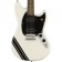 Squier FSR Bullet Competition Mustang HH Arctic White With Black Stripes Body