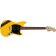Squier FSR Bullet Competition Mustang HH Graffiti Yellow with Black Stripes Front