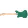 Squier FSR Bullet Competition Mustang HH Sherwood Green Olympic White Stripes Back