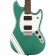 Squier FSR Bullet Competition Mustang HH Sherwood Green Olympic White Stripes Body