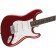 Squier FSR Bullet Stratocaster Tremolo Red Sparkle Body Angle