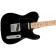 Squier FSR Bullet Telecaster Black Black Pickguard Body Angle