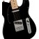 Squier FSR Bullet Telecaster Black Black Pickguard Body Detail