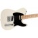 Squier FSR Bullet Telecaster Olympic White Black Pickguard Body Angle