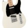 Squier FSR Bullet Telecaster Olympic White Black Pickguard Body Detail