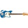 Squier FSR Classic Vibe 60s Competition Mustang Bass Lake Placid Blue With Olympic White Stripes Front