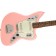 Squier FSR Classic Vibe 60s Jaguar Laurel Fingerboard Mint Pickguard Matching Headstock Shell Pink Body Angle