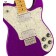 Squier FSR Classic Vibe '70s Telecaster Deluxe Purple Sparkle Body Detail