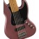 Squier FSR Contemporary Active Jazz Bass HH V Burgundy Satin Roasted Maple Body Detail