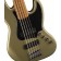 Squier FSR Contemporary Active Jazz Bass HH V Olive Satin Roasted Maple Body Detail