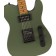 Squier FSR Contemporary Telecaster RH Roasted Maple Fingerboard Olive Body Detail