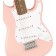 Squier Mini Stratocaster Kids Guitar Shell Pink Body Detail