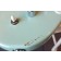 Squier Paranormal Baritone Cabronita Telecaster Surf Green Crack 4