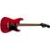 Squier Paranormal Strat-O-Sonic Black Pickguard Crimson Red Transparent Front