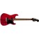 Squier Paranormal Strat-O-Sonic Black Pickguard Crimson Red Transparent Front