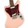 Squier Paranormal Super-Sonic Shell Pink Body Detail