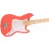 Squier Sonic Bronco Bass Tahitian Coral Body Angle